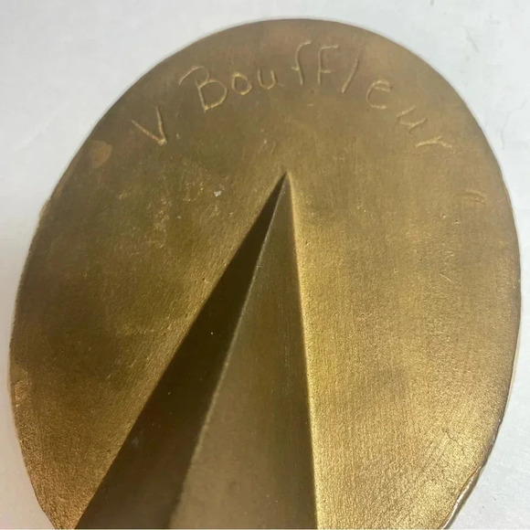 Betsy Clark Hallmark Friends Decoupage Plaster Plaque Little Cottage Girls Vtg - Picture 7 of 8